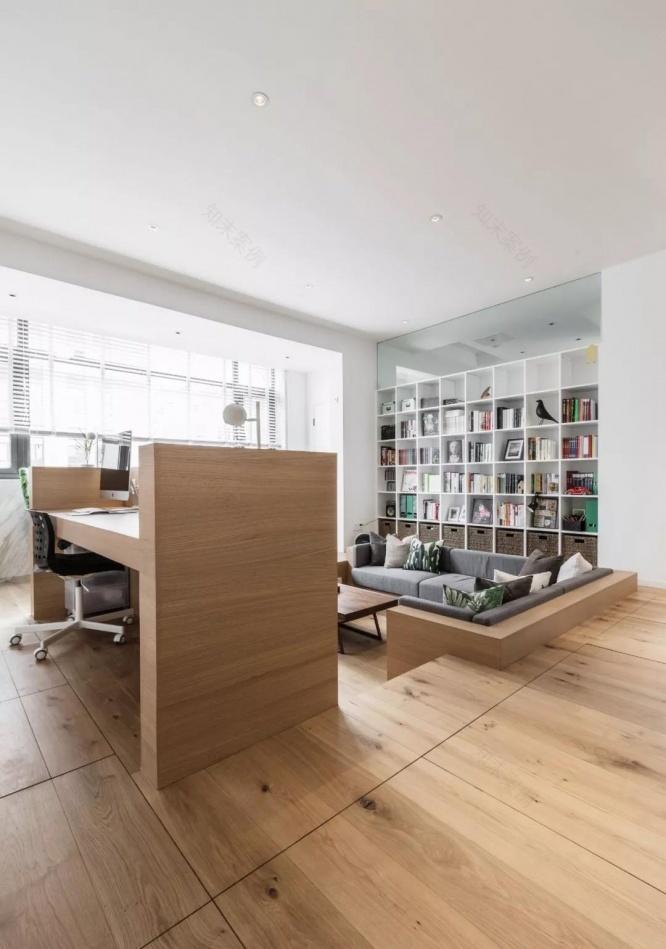 错落有致,60 平米囊括四海的丁克夫妻家居设计-21