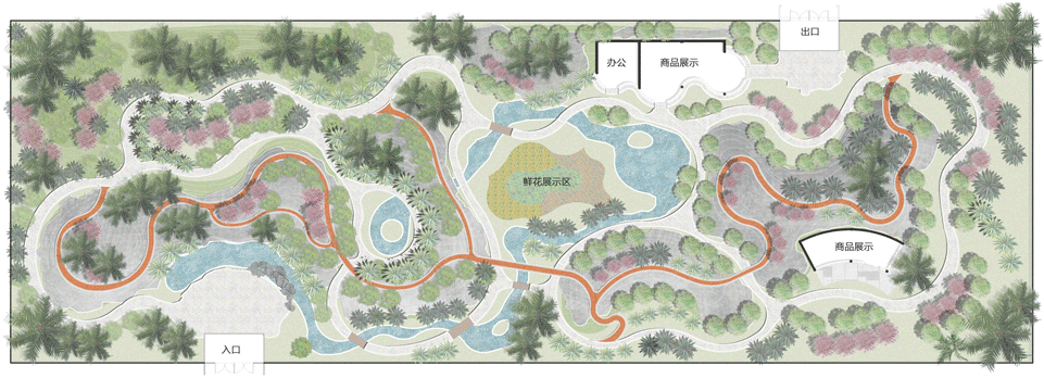 南通植物园温室 | 轻舟造型，四季花卉展示-36
