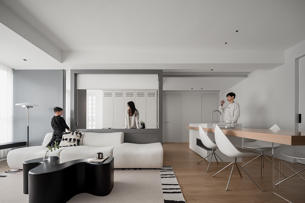 极简纯粹的合肥置地栢悦湾私宅设计丨中国合肥丨习本设计-4