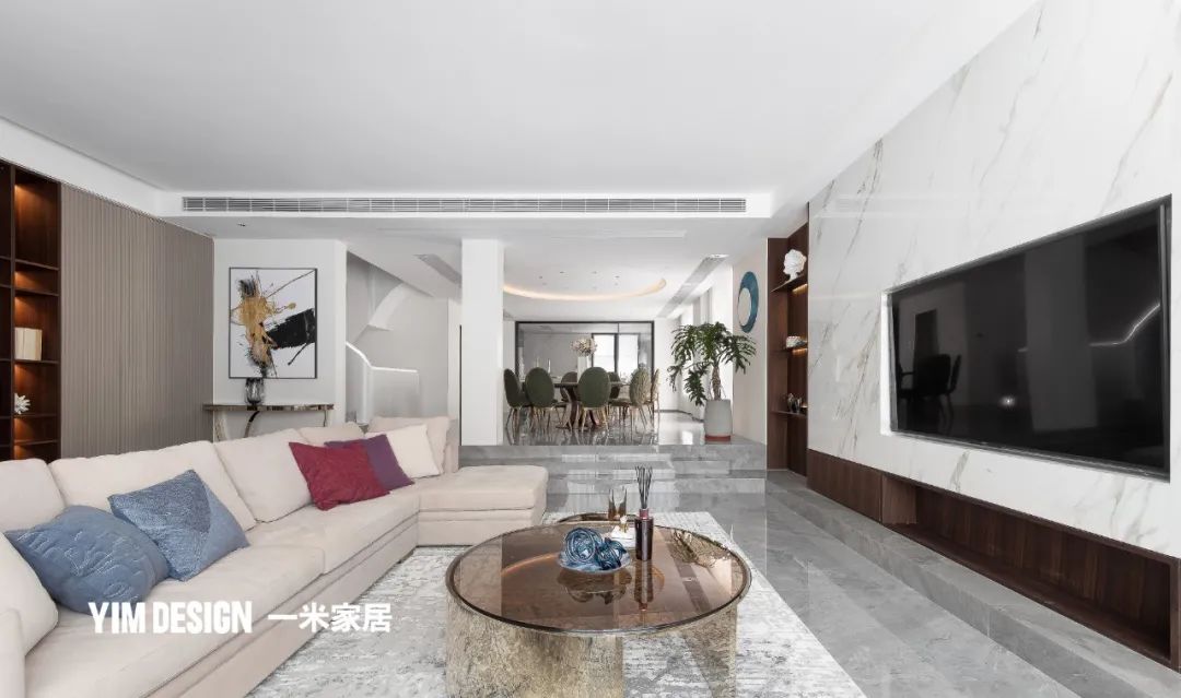 现代轻奢别墅丨一米家居 YIM DESIGN-9