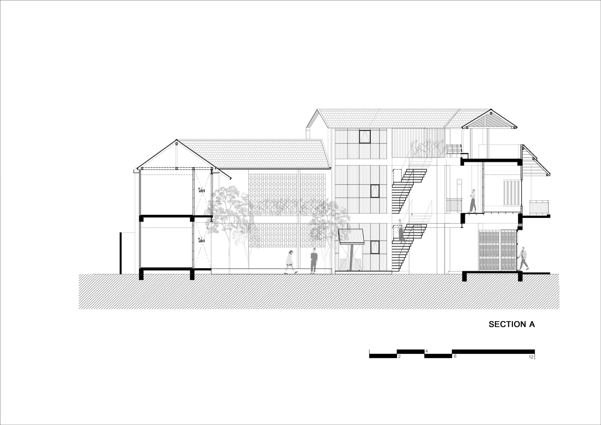 Hidden Garden Hostel / Full Scale Studio-18