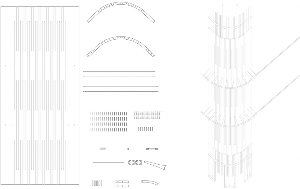 巴黎蜉蝣礼堂丨法国巴黎丨ArtBuild Architects-97