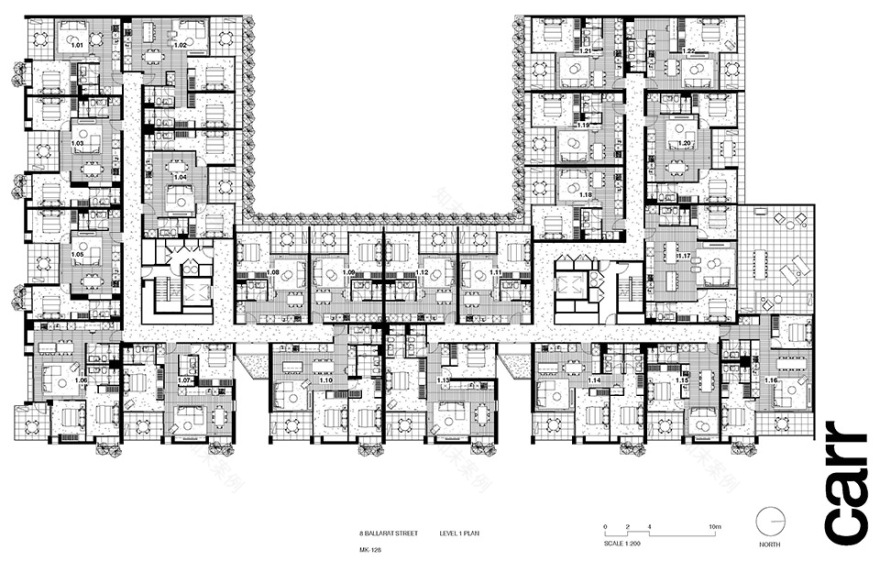 Brunswick Yard公寓丨澳大利亚墨尔本丨Carr-45