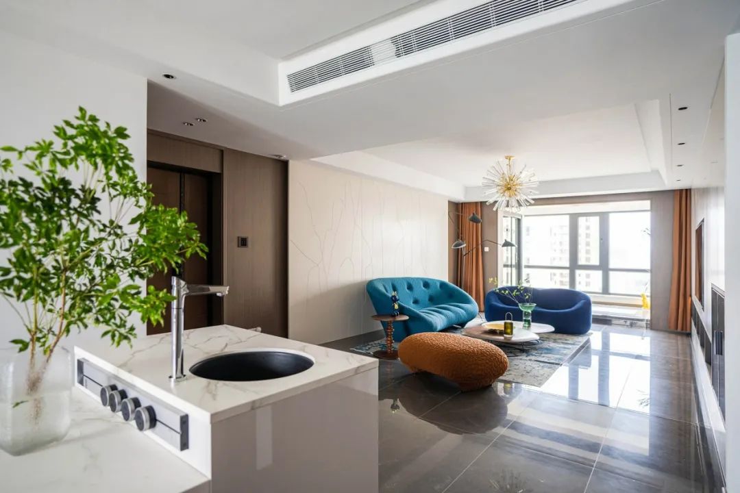 武汉 OCT 华侨城 230 平湖景大平层设计丨中国武汉丨大兵-11