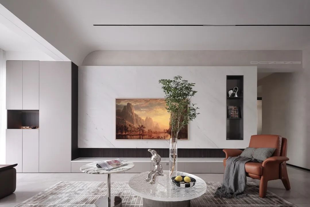 现代简约大宅设计丨木美空间-24