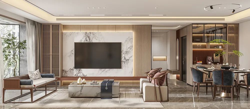 汉唐苑新中式风丨CITYFAMILY DECORATIO-13