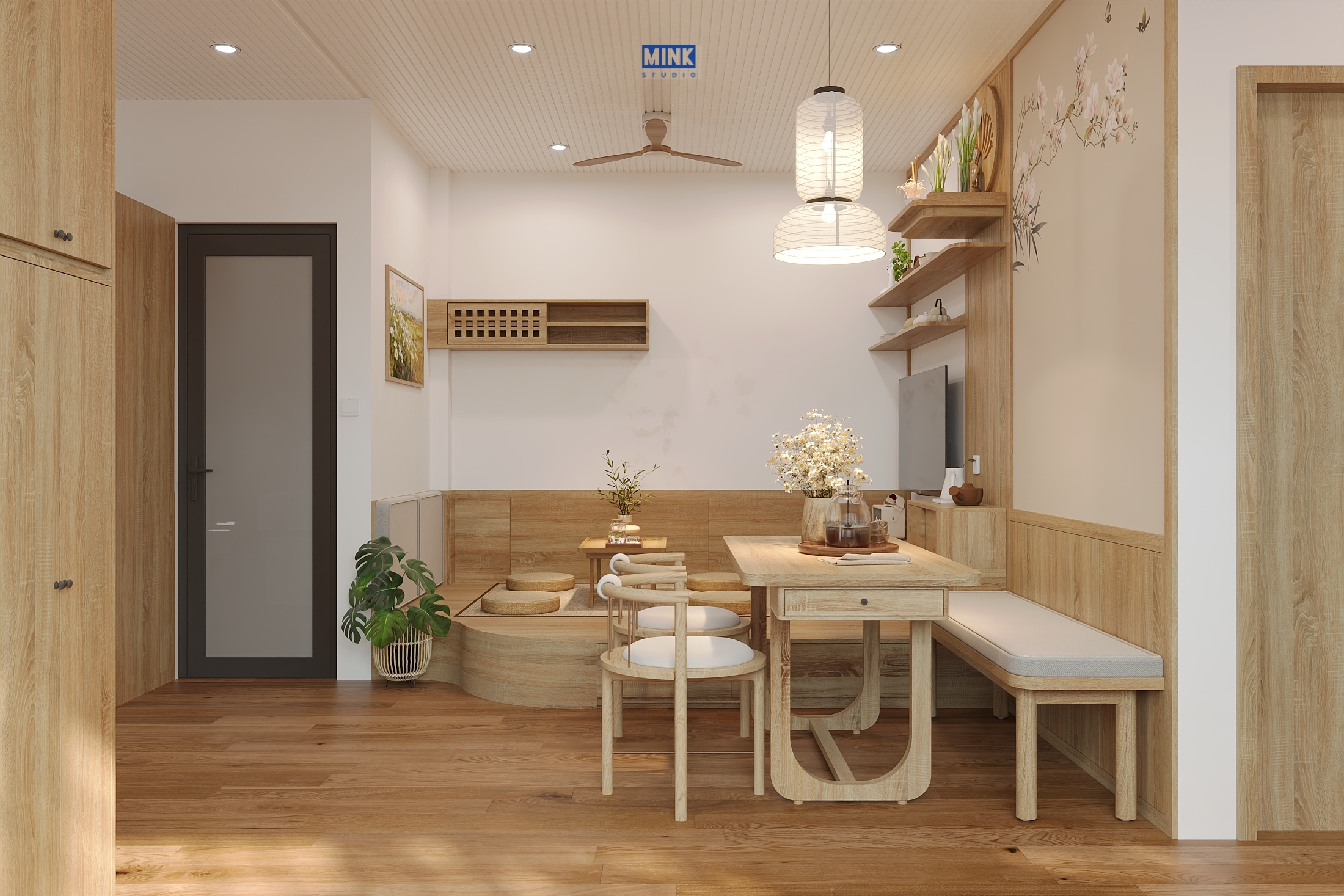 Japandi Inspired Apartment – Cozy Minimal Interior-3