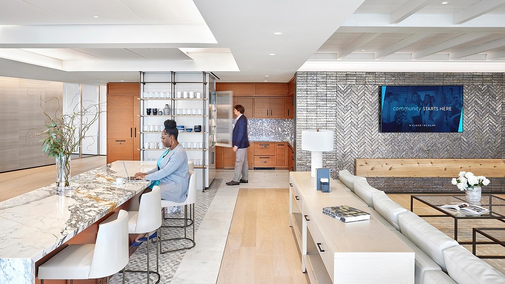 Walker & Dunlop 总部 | 融入家居元素的现代办公空间-4