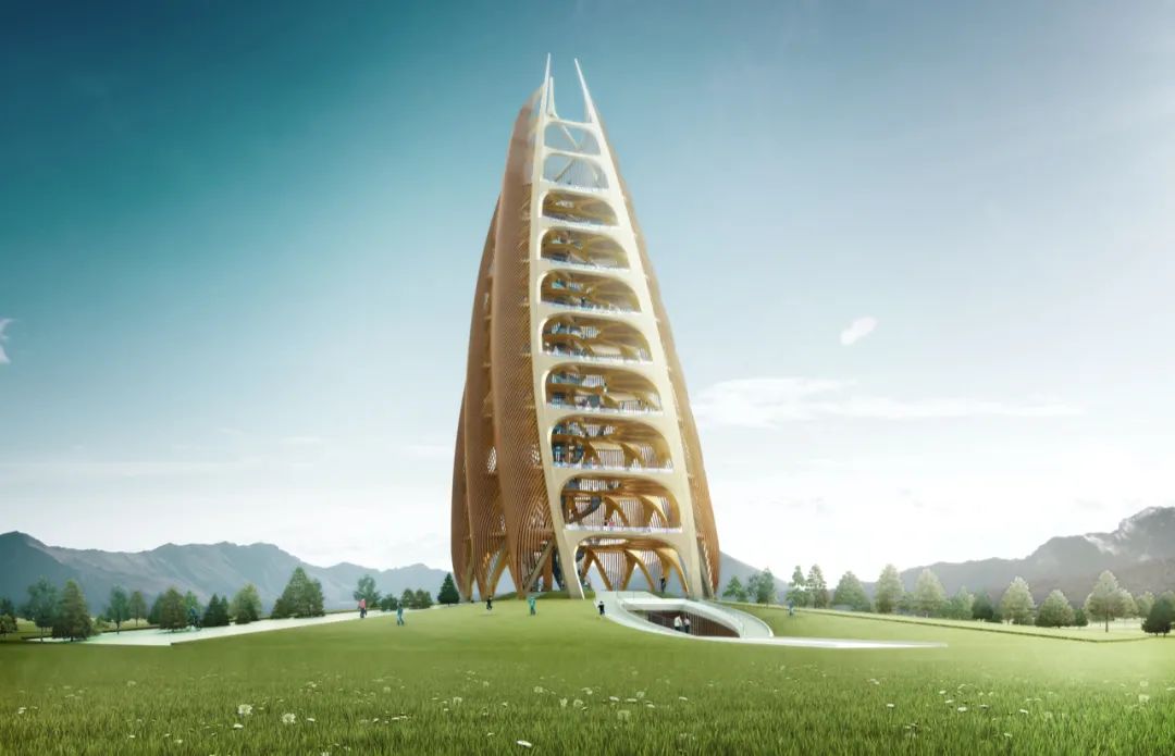 UDG · 零号工作室丨成都熊猫基地景观瞭望塔 丨中国四川-30