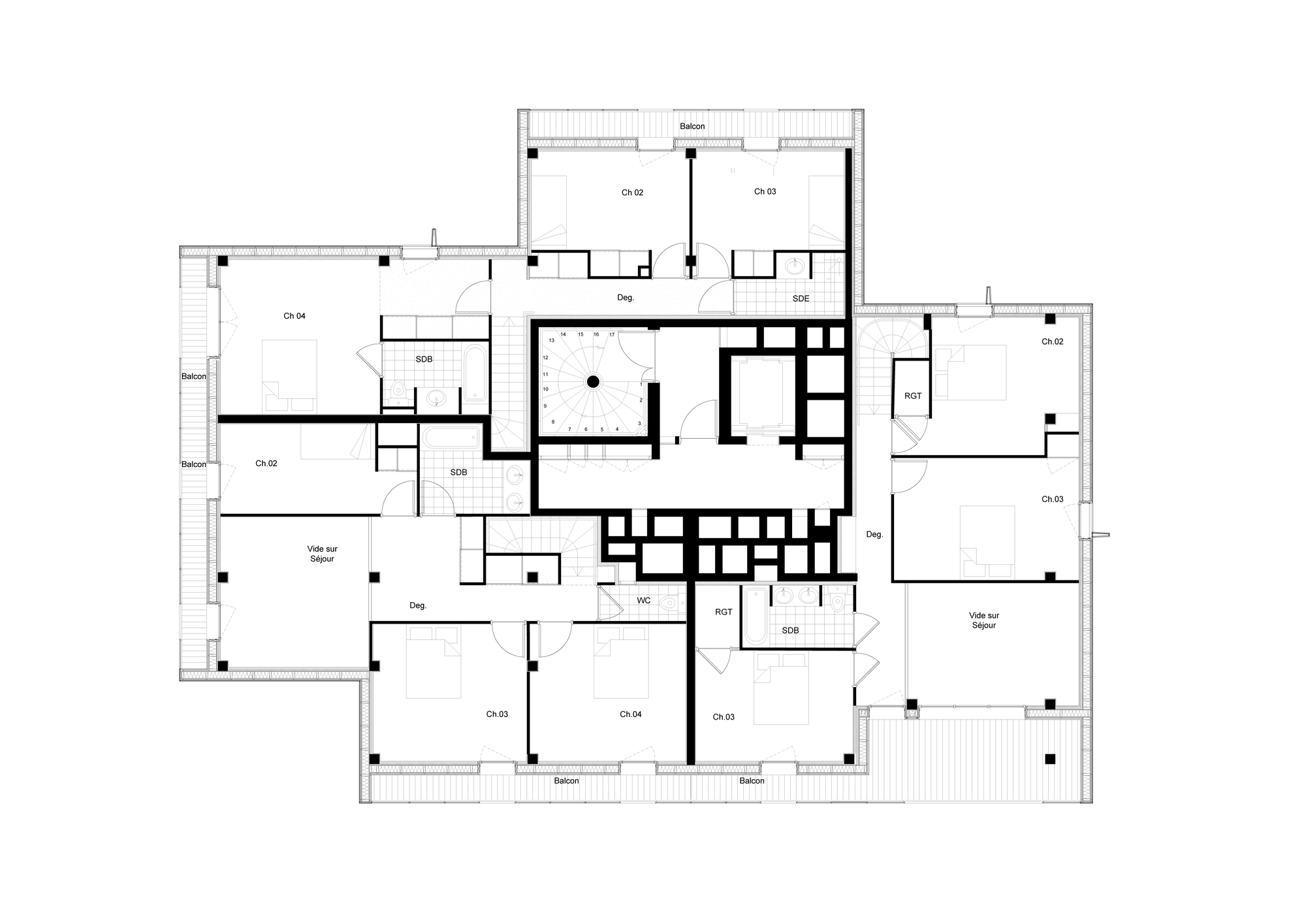 法国安纳马斯商住楼丨Ameller,Dubois & Associés-28