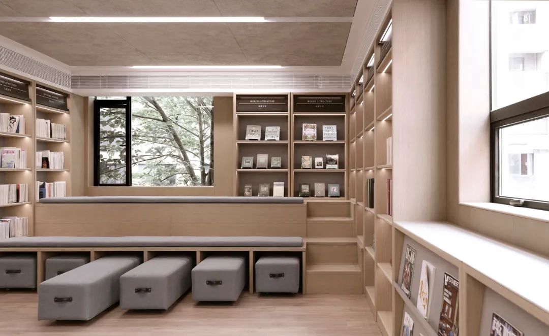 康德双语实验学校图书馆改造丨中国上海丨登本设计-21