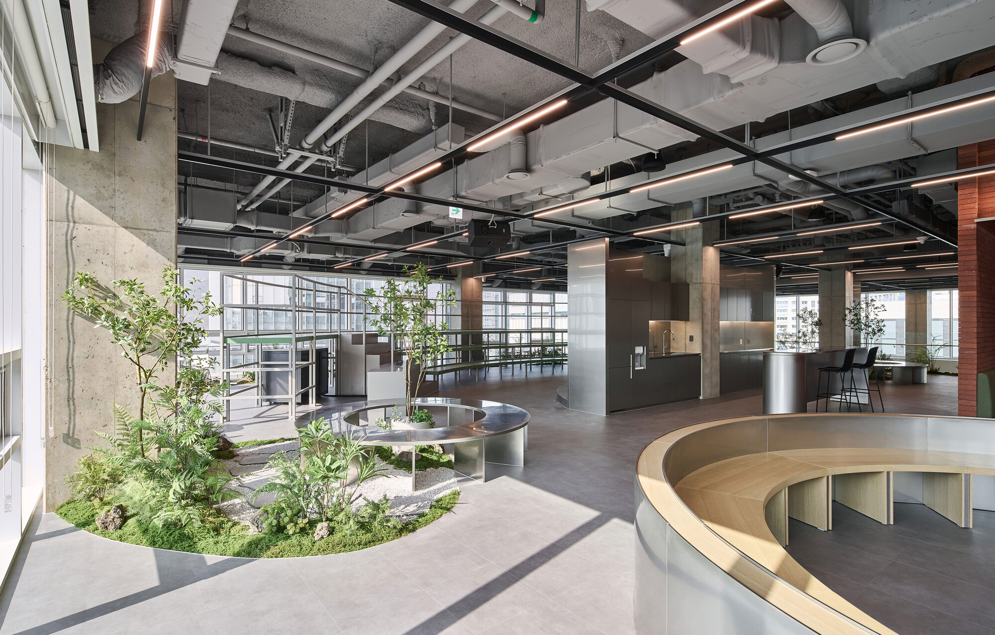 屋瓦兄弟公司办公室丨韩国城南市丨unseenbird-31