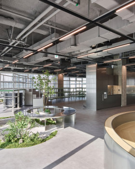 屋瓦兄弟公司办公室丨韩国城南市丨unseenbird