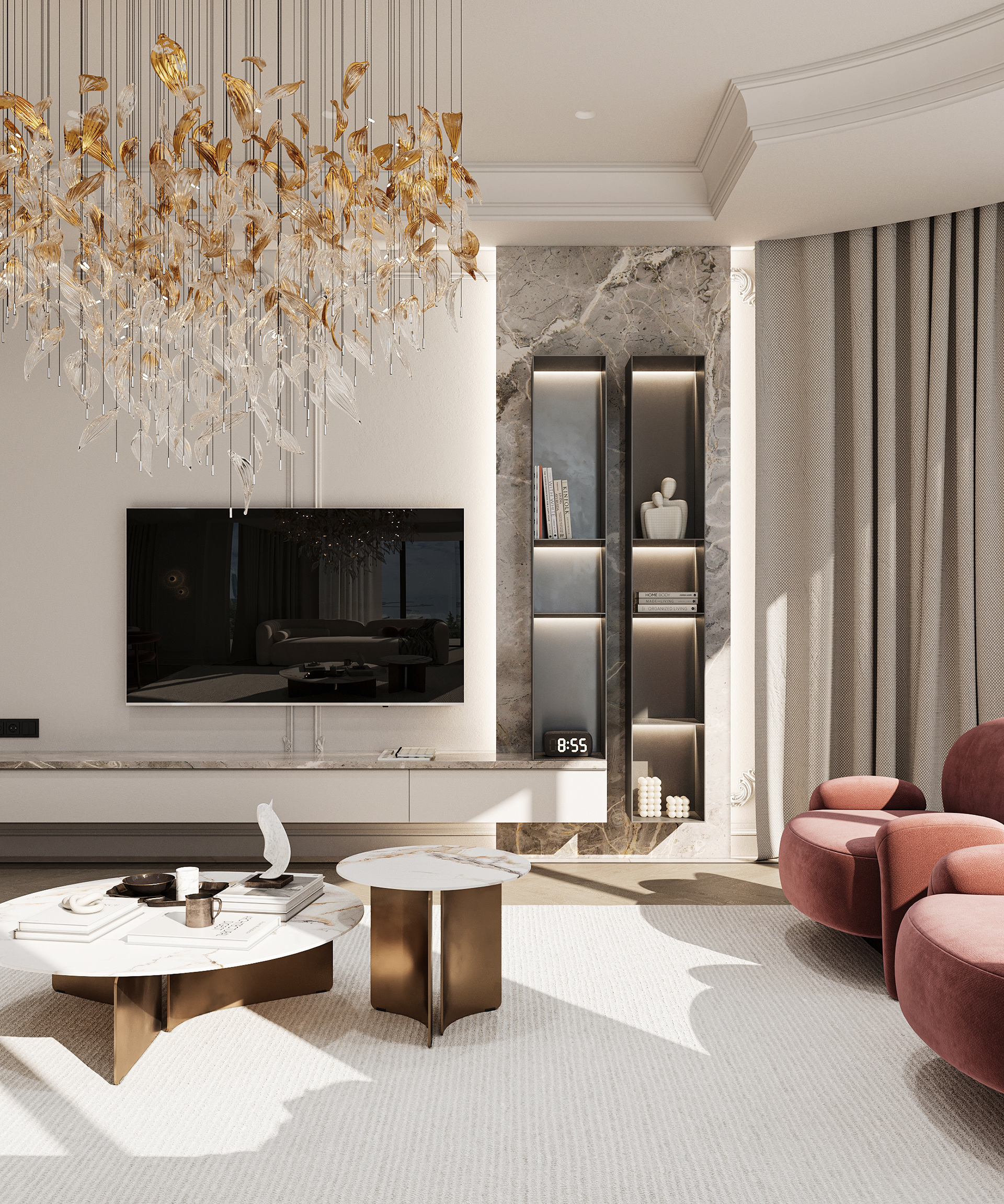 Hallway & Living room（可能需结合实际补充完整）丨阿塞拜疆-16