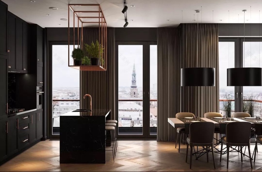 型男必备:精致大气的黑色系家居!-4