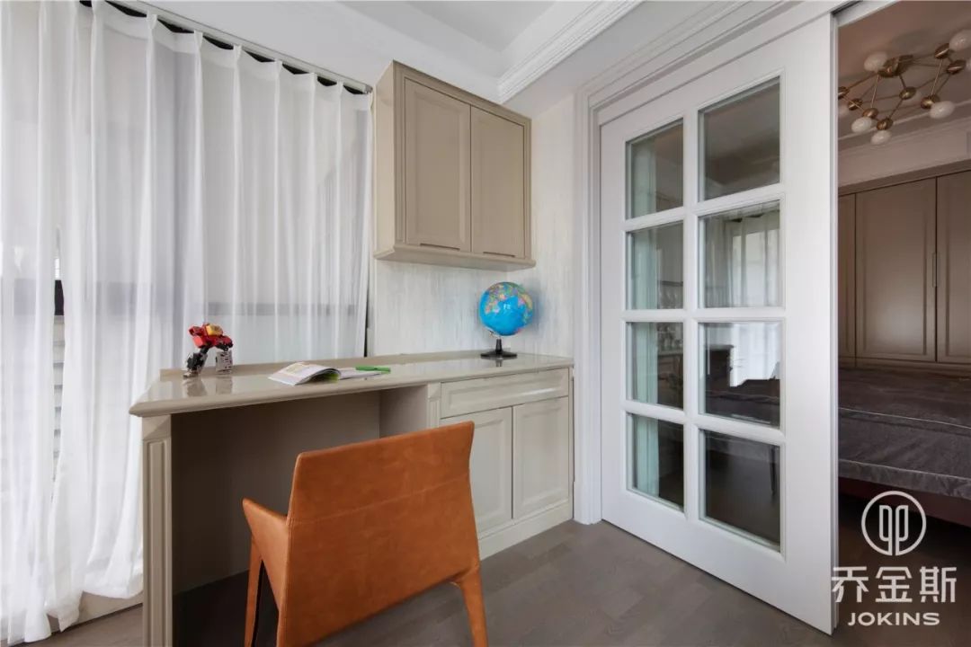 常州九洲新世界花苑美式轻奢套间设计-58