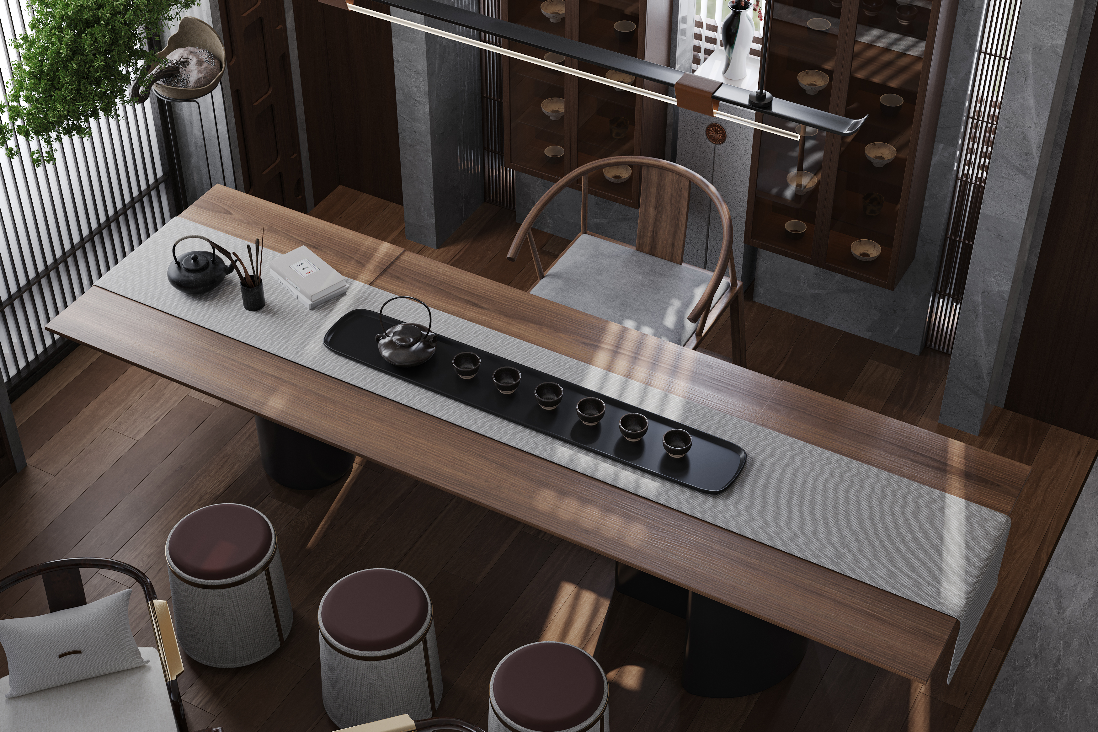 简雅新中式，诗意流转，端庄大气！-5