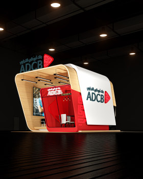 ICT 2021 - ADCB | Booth Design