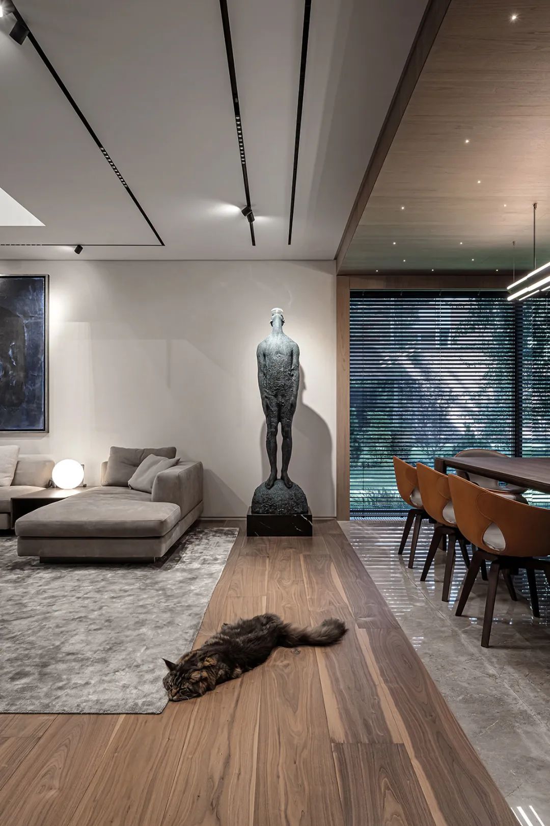 450㎡轻奢质感别墅丨YODEZEEN Architects-18