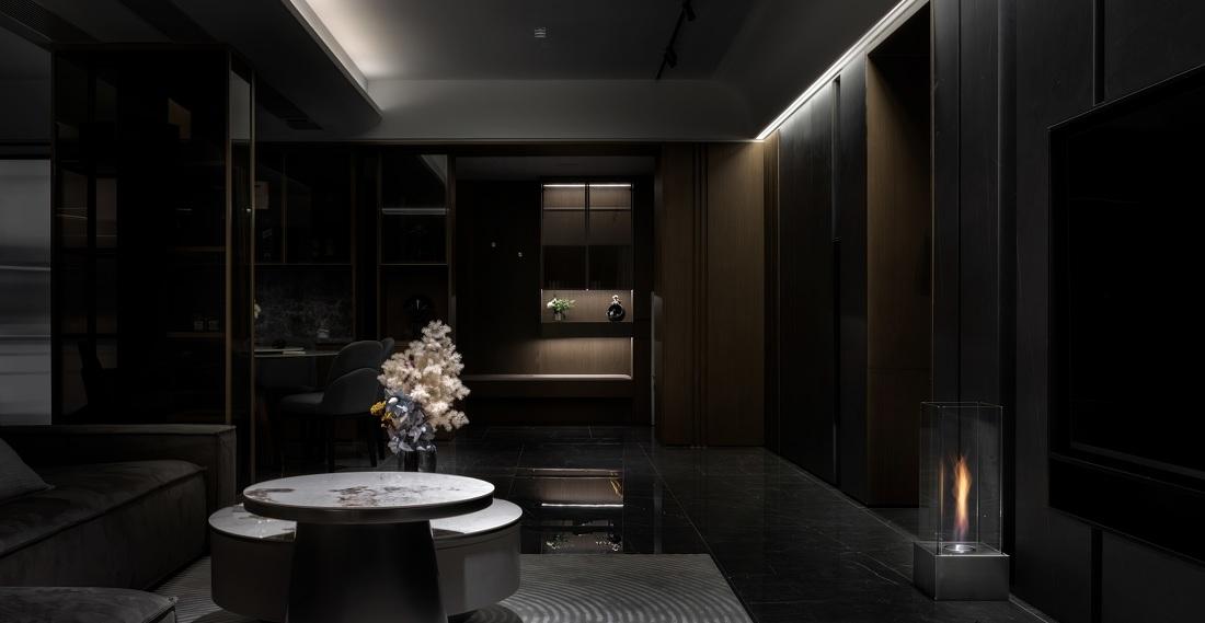 超大户型三代同堂的意式极简奢华设计-22