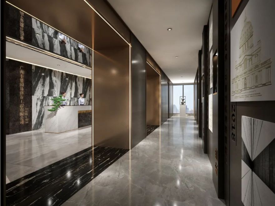 《墨间》——书法灵感与现代办公空间的完美融合-25