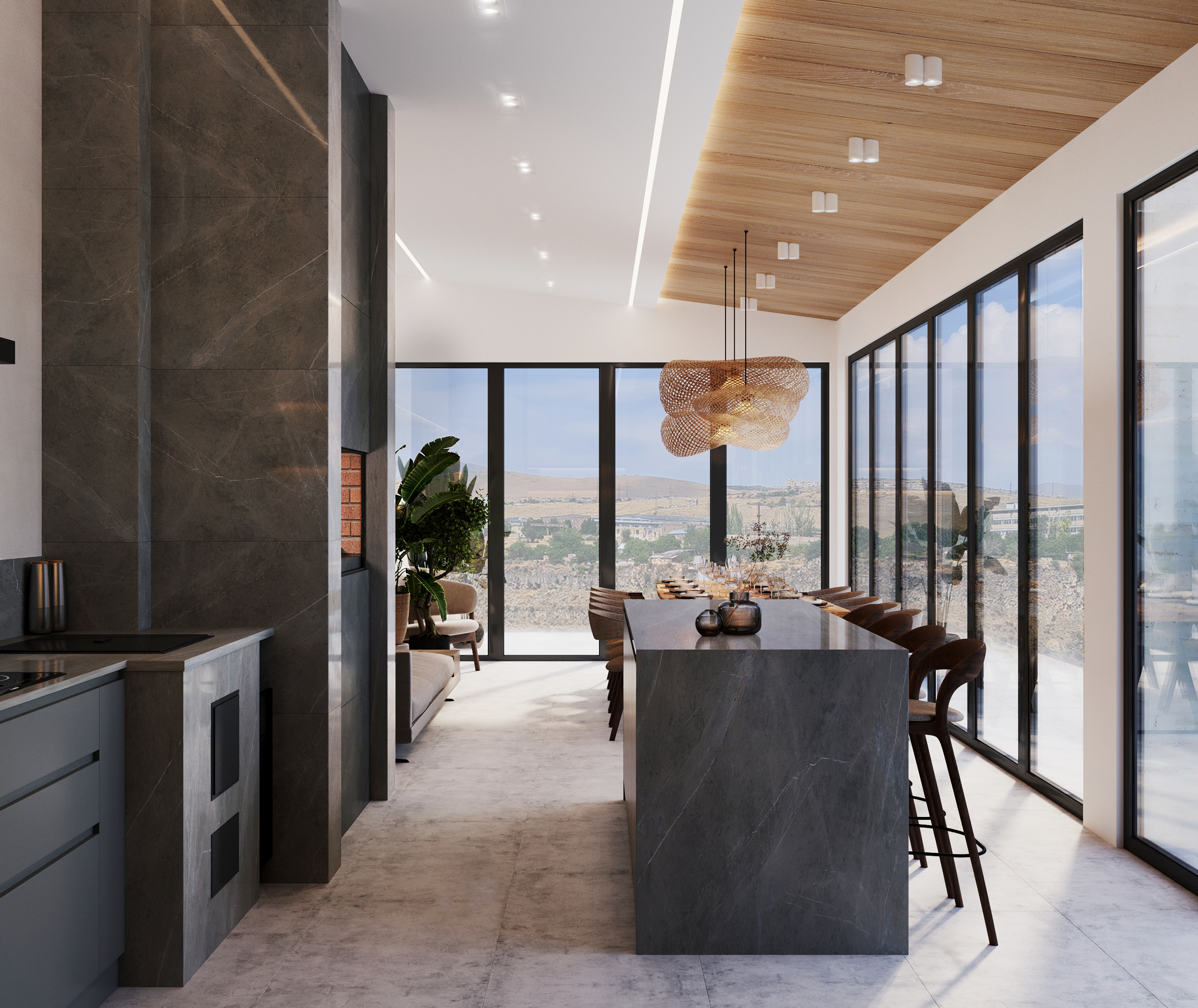 现代主义夏日厨房设计-8