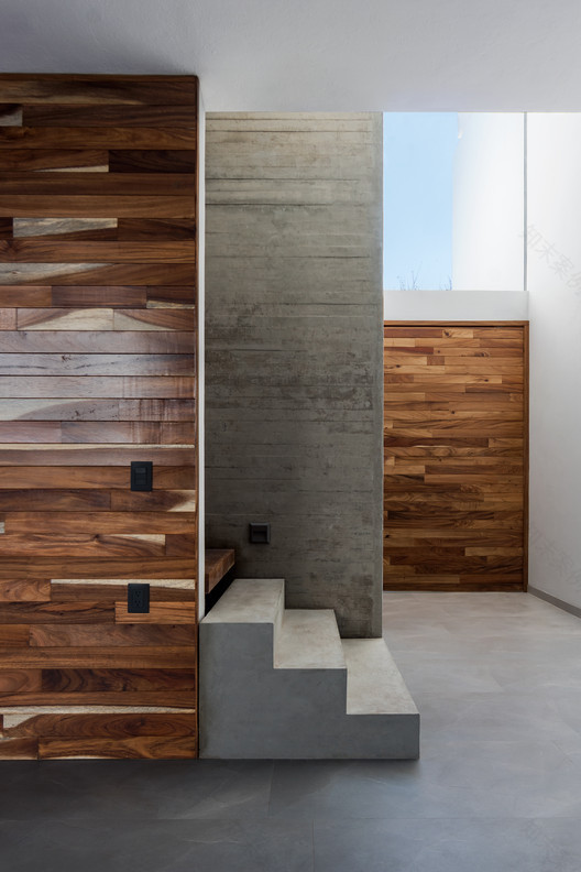 墨西哥白色立方体住宅-23