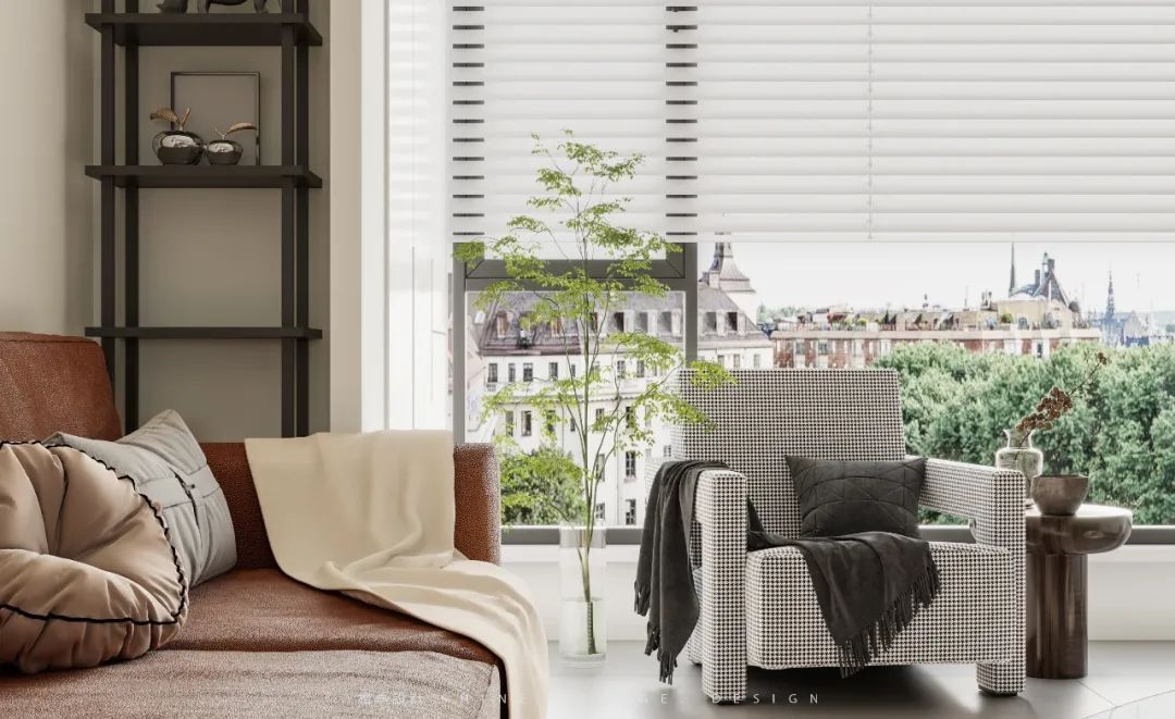 《橙熹设计》 | 混搭风格,充满温暖与趣味的家-31