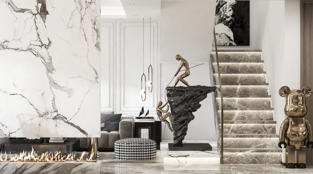 色彩颠覆传统,温馨轻松的家居空间设计-2