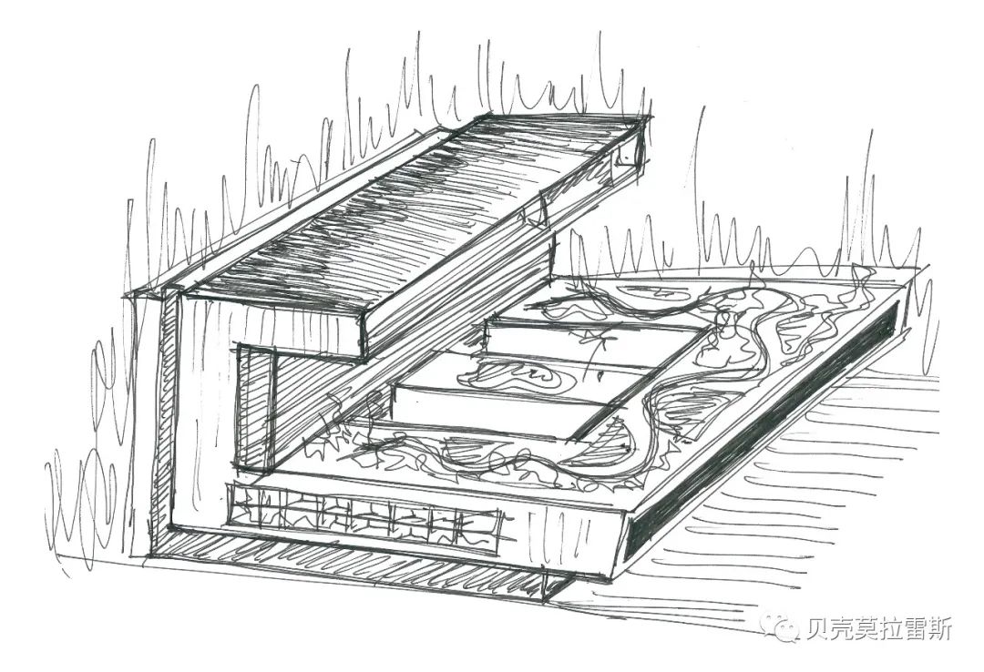 建筑大师的手绘图-42