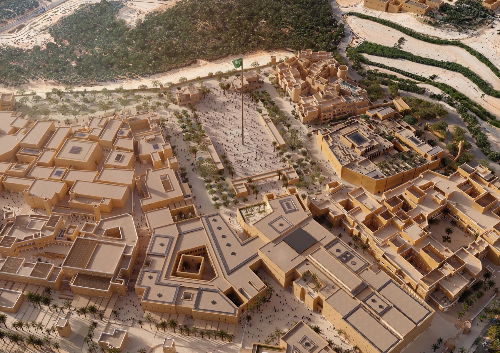 阿萨恩(Asaan):德赖耶的米斯克遗产博物馆丨沙特阿拉伯丨Zaha Hadid Architects-3