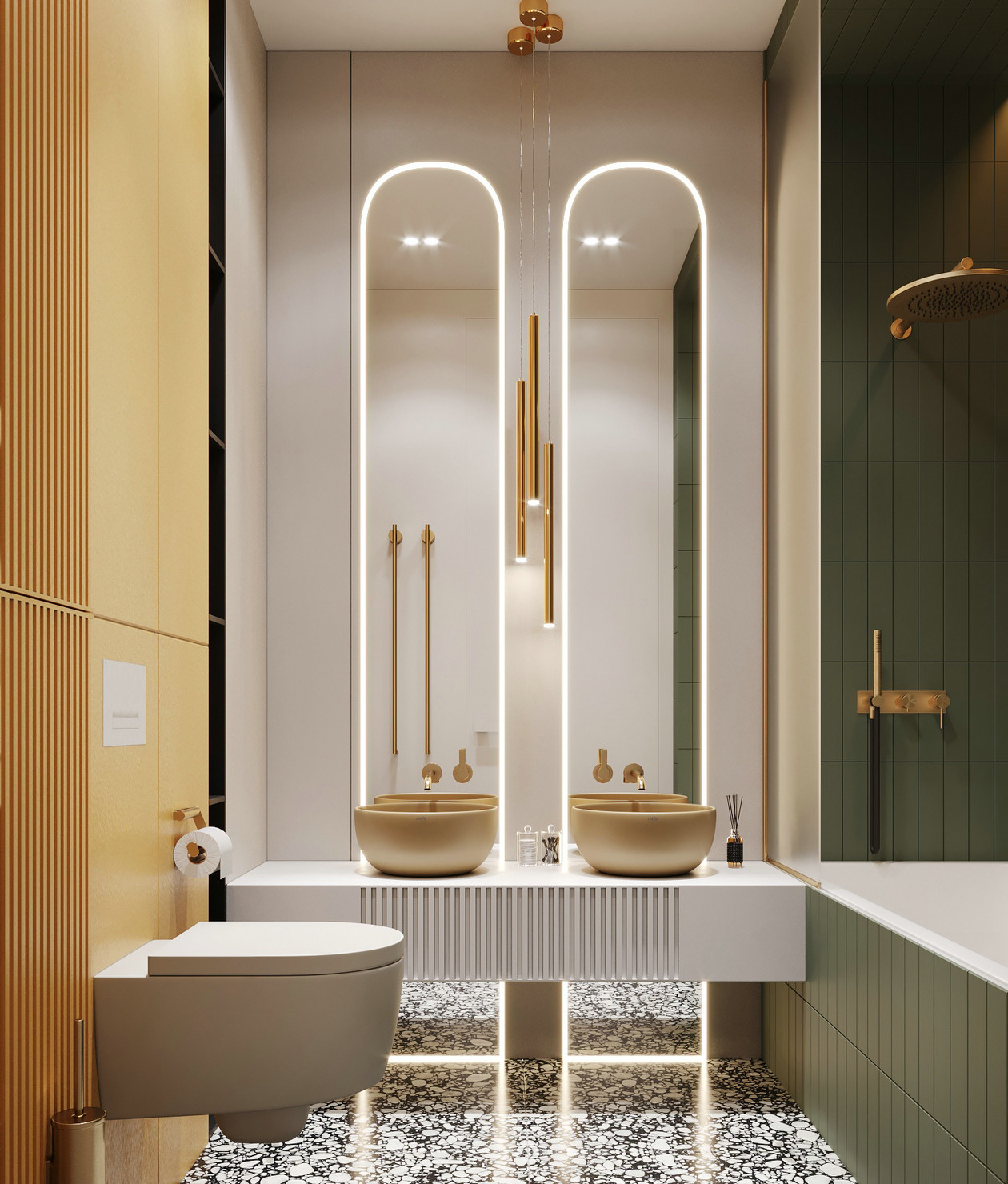 莫斯科162㎡住宅设计 超大气！-33