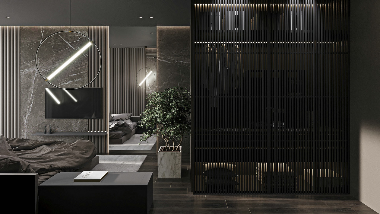 340㎡高级灰别墅设计-16