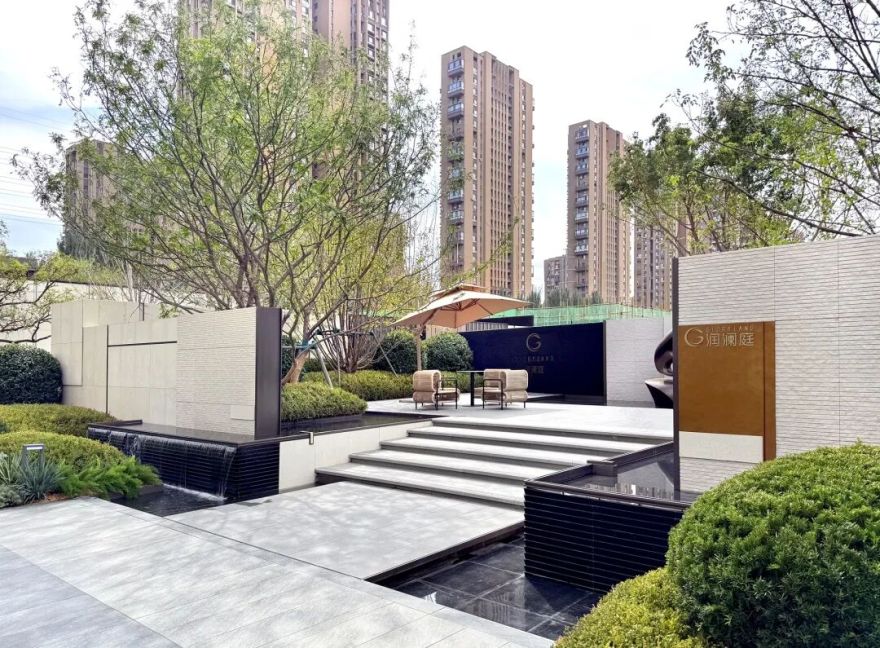 沈阳风景园林股份有限公司施工作品展I华润·润澜庭项目一期示范区景观工程-45