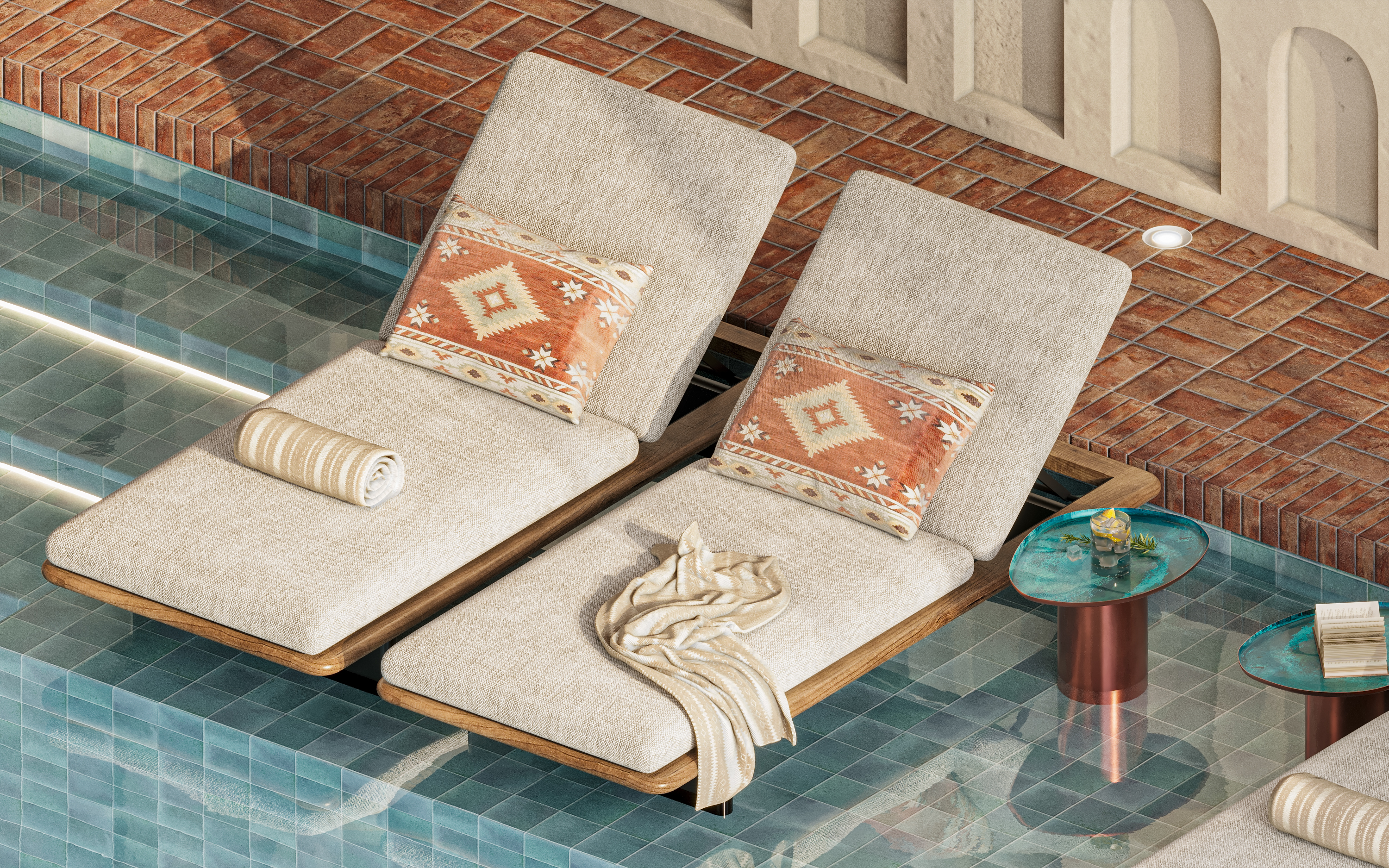 ABHA HOTEL POOL（ABHA酒店泳池）丨沙特阿拉伯丨SHI studio-21