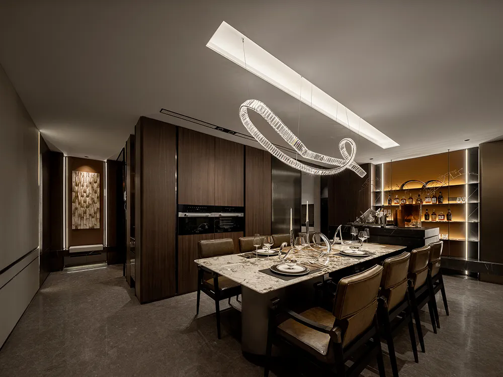 上海220㎡轻奢豪宅，一看就不是普通人家！-36