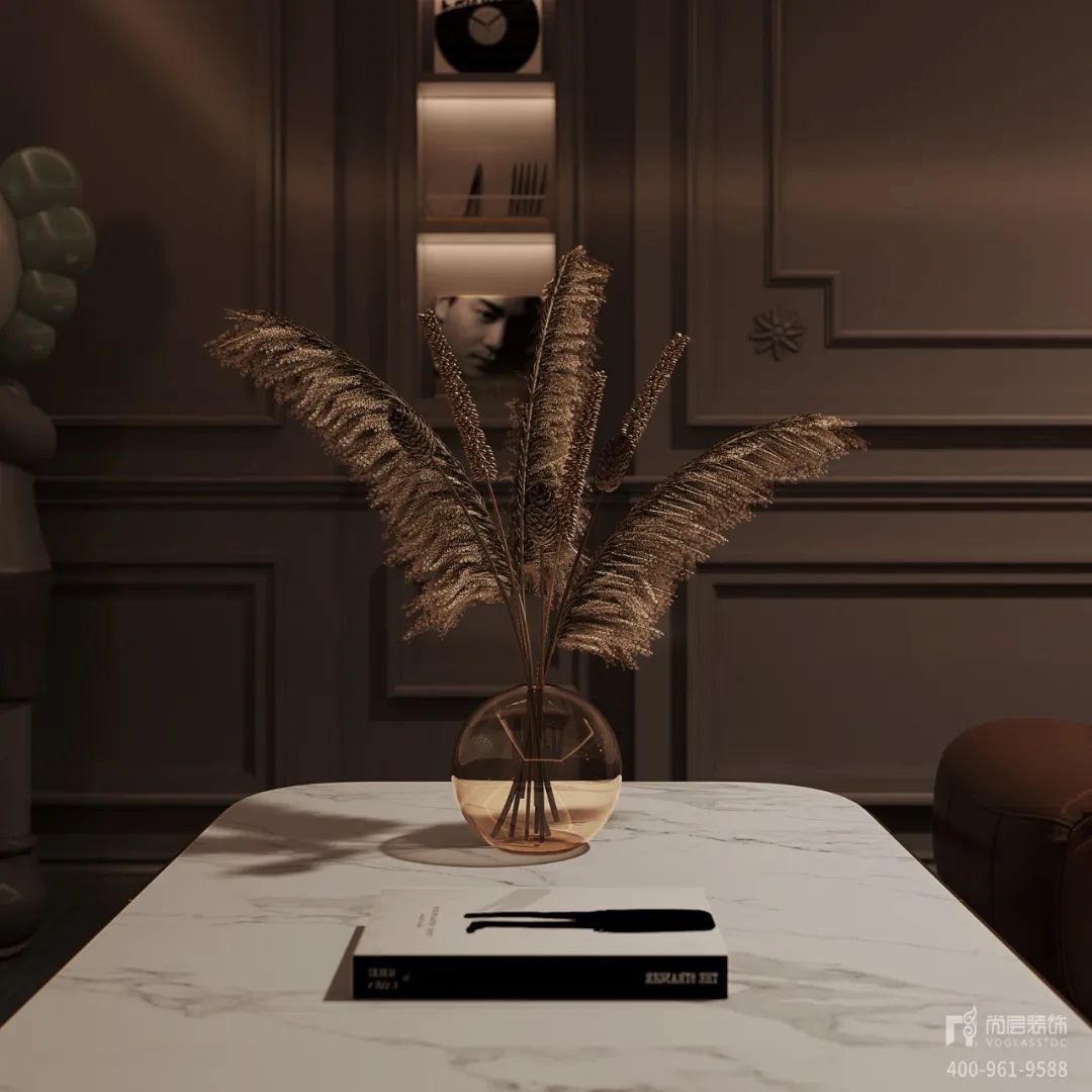 尚层装饰 | 张永吉 | 深色系空间设计，细节展现生活品质-22