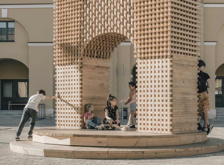 旋转胜利拱门·激活圣彼得堡历史街区的新地标丨俄罗斯圣彼得堡-9