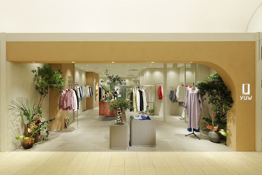 日本年轻女性服装品牌YUW旗舰店设计 - 米尚丽零售设计网 MISUNLY- 美好品牌店铺空间发现者-0