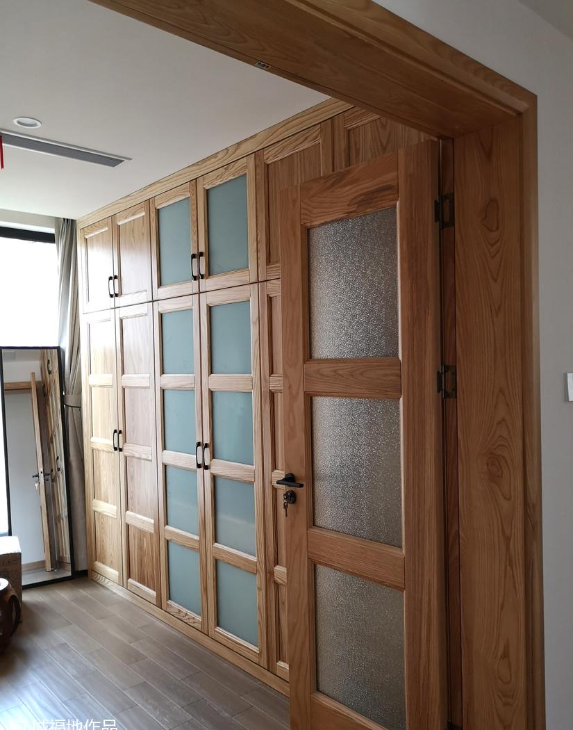 江城福地丨平层丨
原木遇上北欧 -16