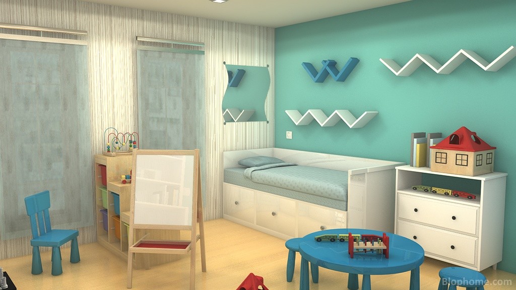 Para los Peques儿童卧室装饰项目丨sarapmolina-15