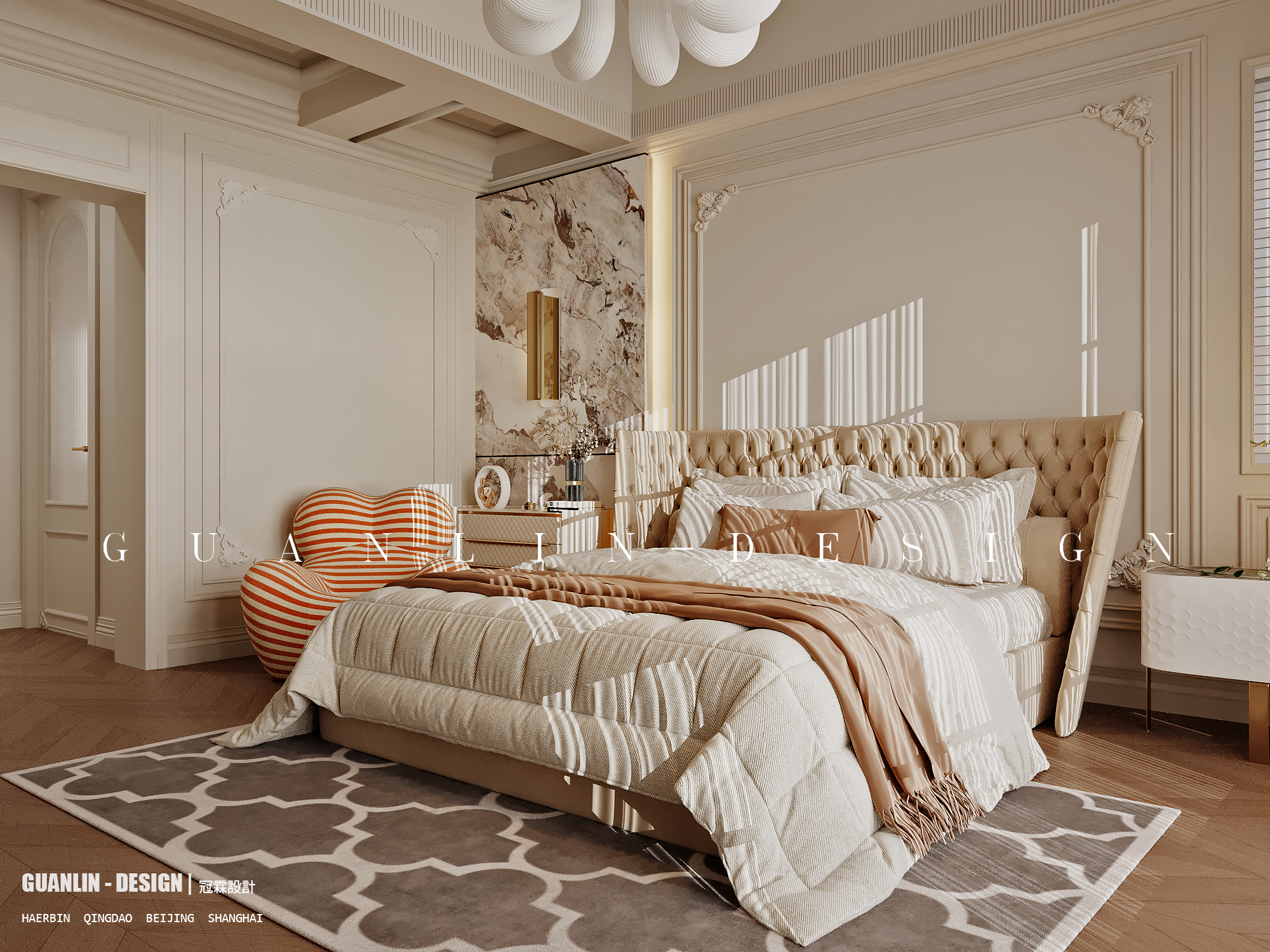 法式复古 怀旧典雅的氛围感丨中国哈尔滨丨冠霖設計-11