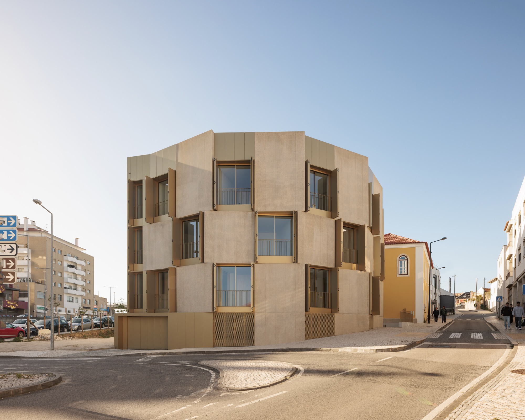 Leiria 住宅综合体丨葡萄牙丨Bureau des Mésarchitectures-13