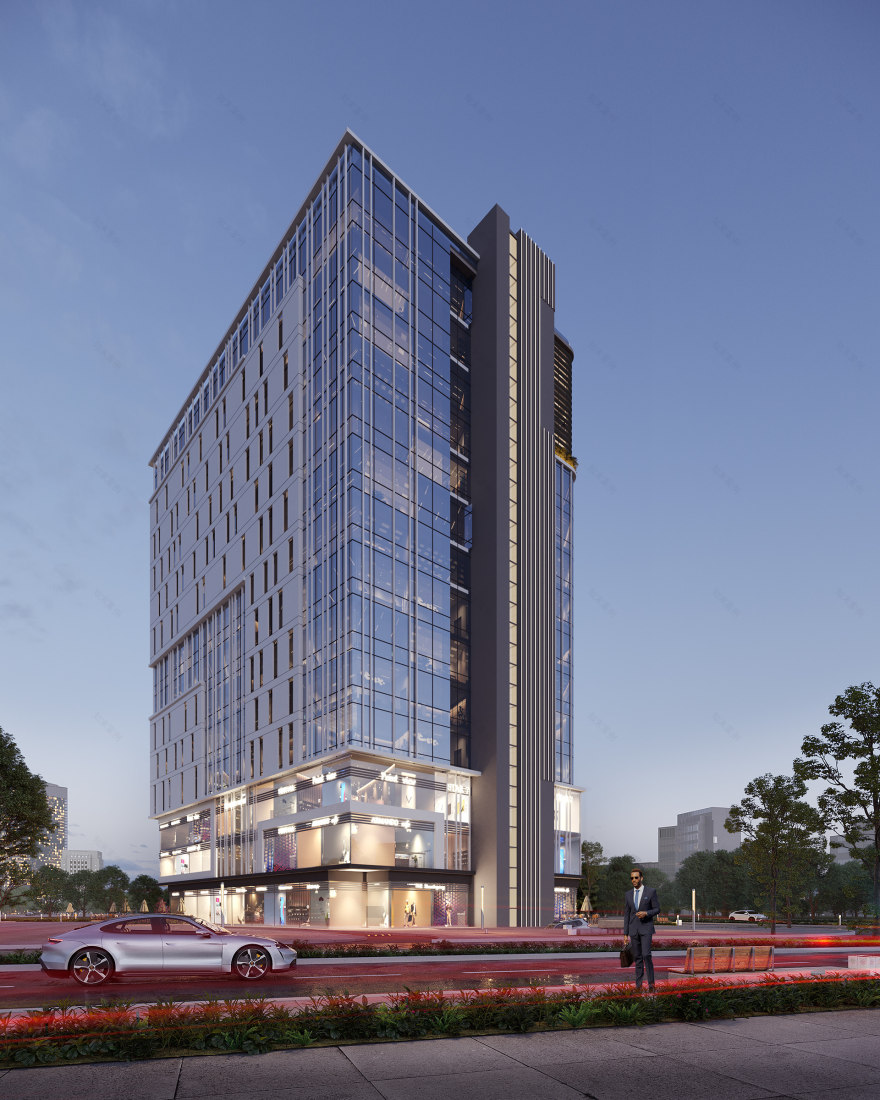 Ryan Tower 项目丨Hafez consultants-15