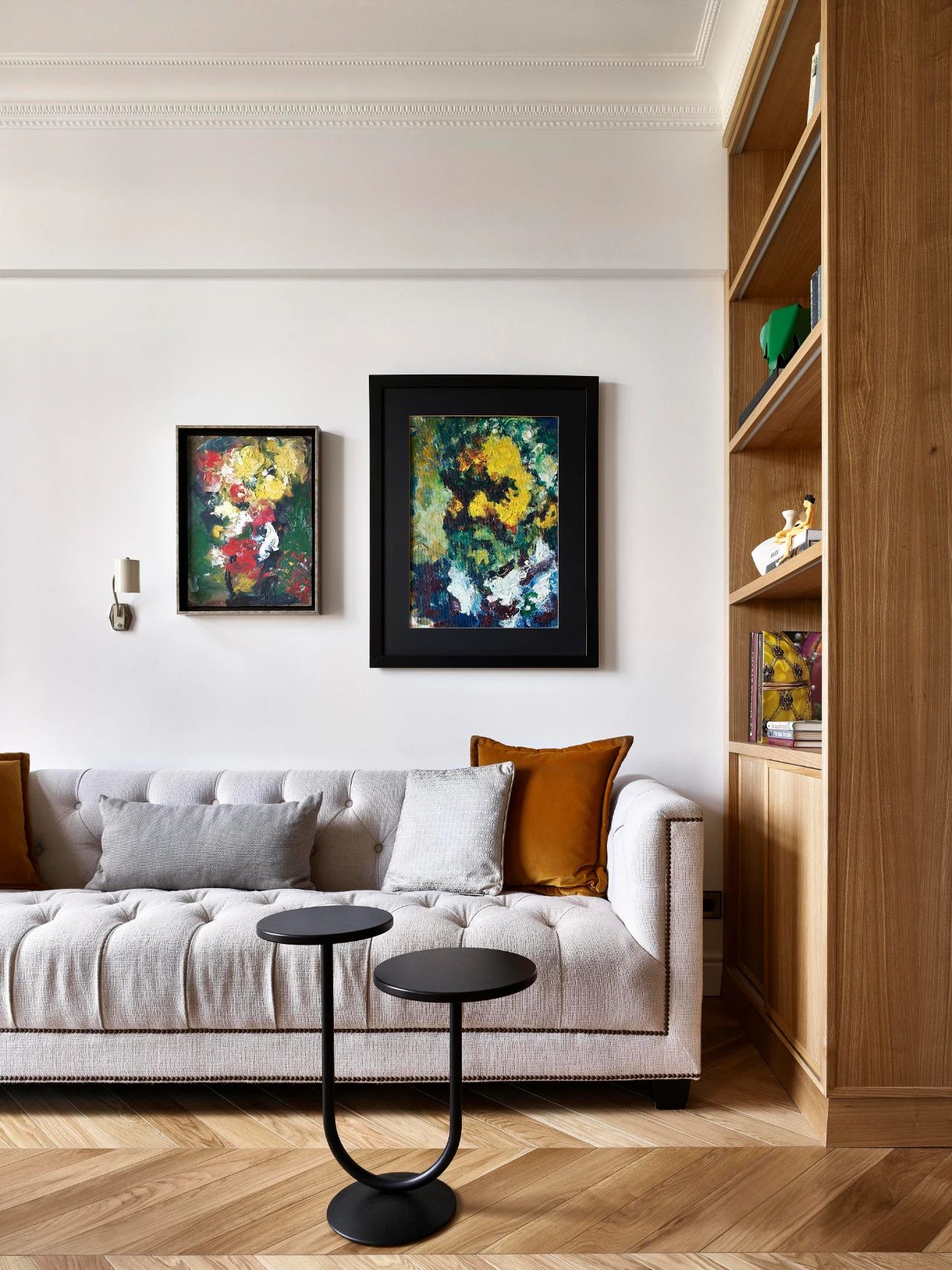 传统优雅的 60㎡空间设计-3