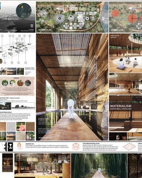 国际达摩冥想空间（原型模型）丨泰国乌汶丨代表诗纳卡宁威洛大学参赛