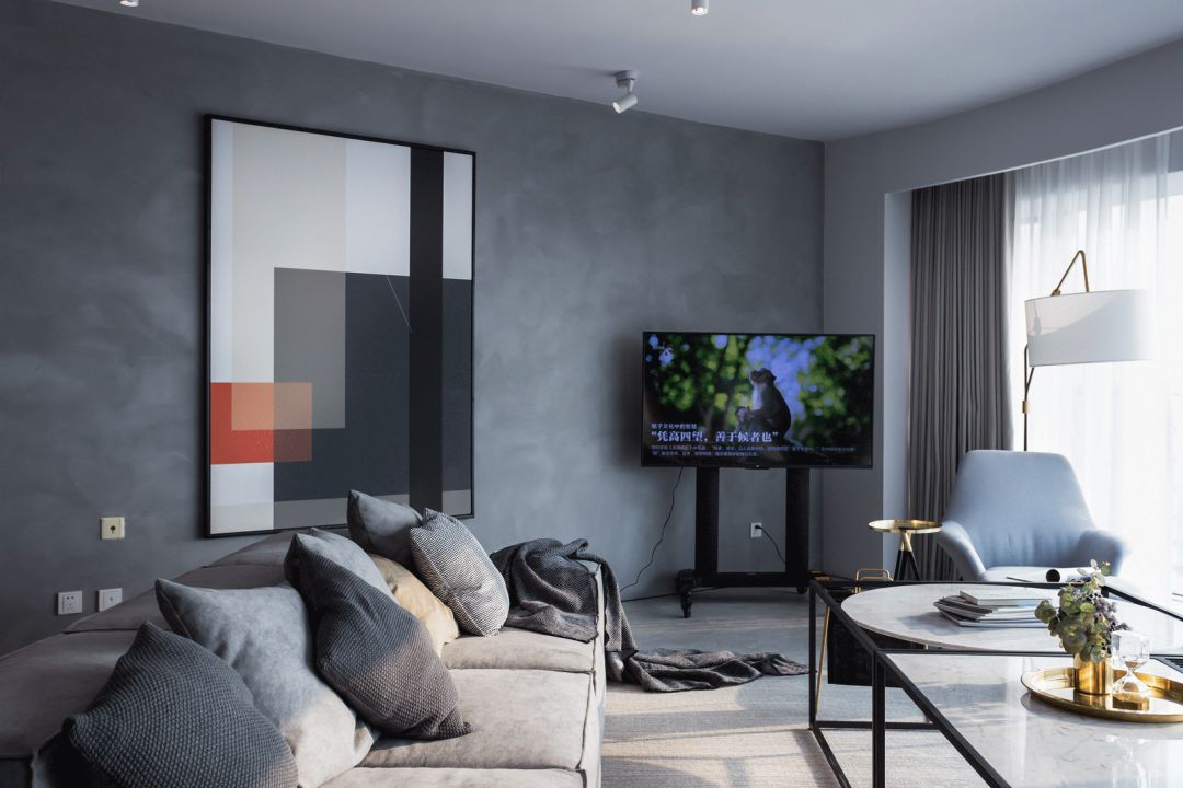 世茂滨江花园 40 万出租房装修，打造大气观景空间-228