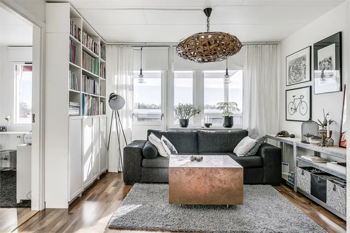 现代简约的北欧风设计，打造温馨舒适的城市住宅-11