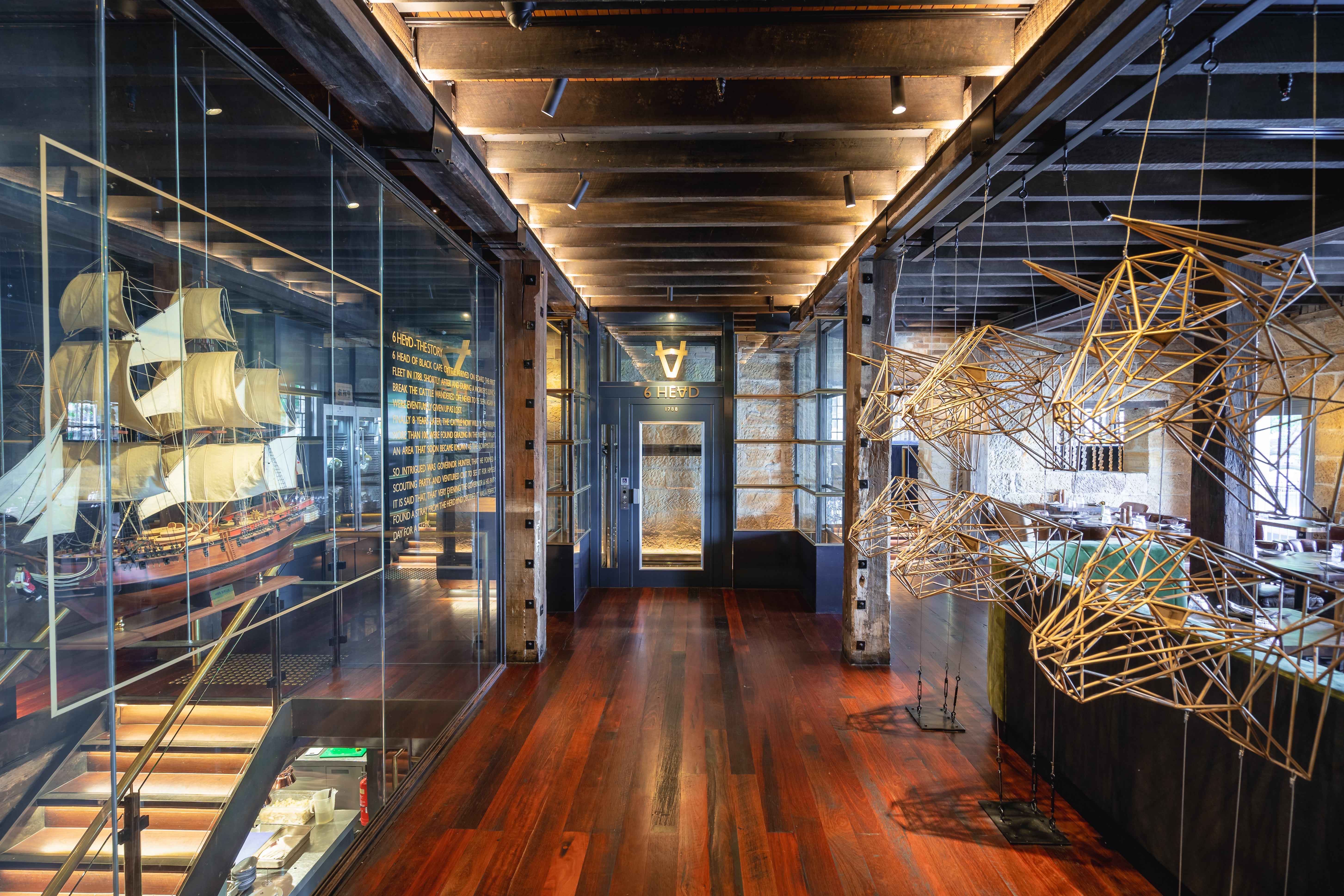 6HEAD Premium Steak Restaurant 餐厅设计丨澳大利亚悉尼丨澳大利亚 Design Partnership-0