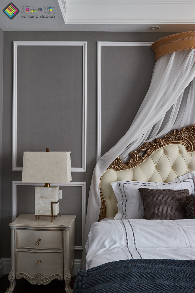 辰佑设计·颜青软装作品【赛文的九一年】-42